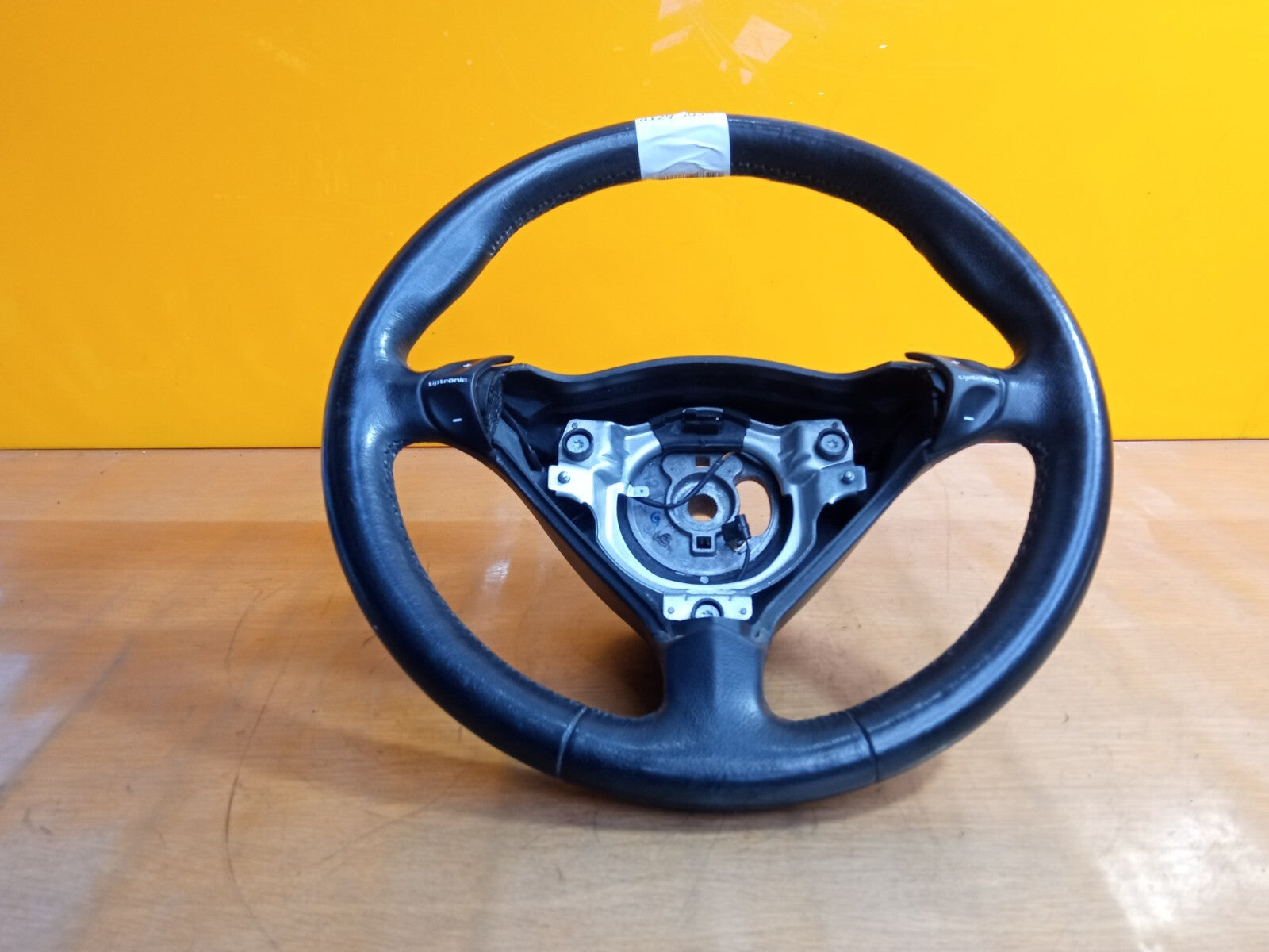 ✅PORSCHE BOXSTER 986 2.7 PETROL 2002 LEATHER STEERING WHEEL 99634780464 Warranty - Image 2