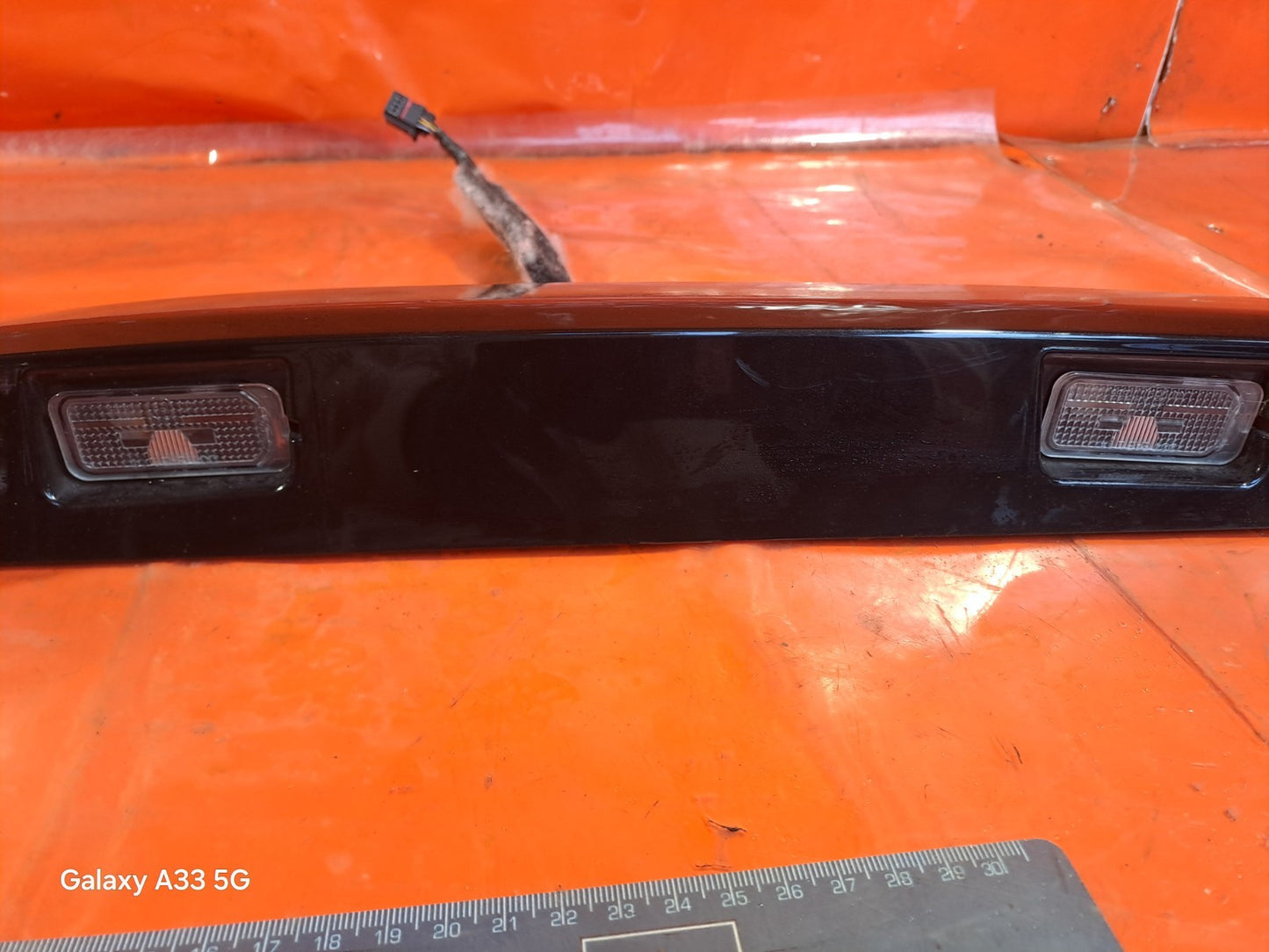 ✅2023 Ford Transit Custom Tailgate Number Plate Light Trim GK21-13555-DG Black - Image 7