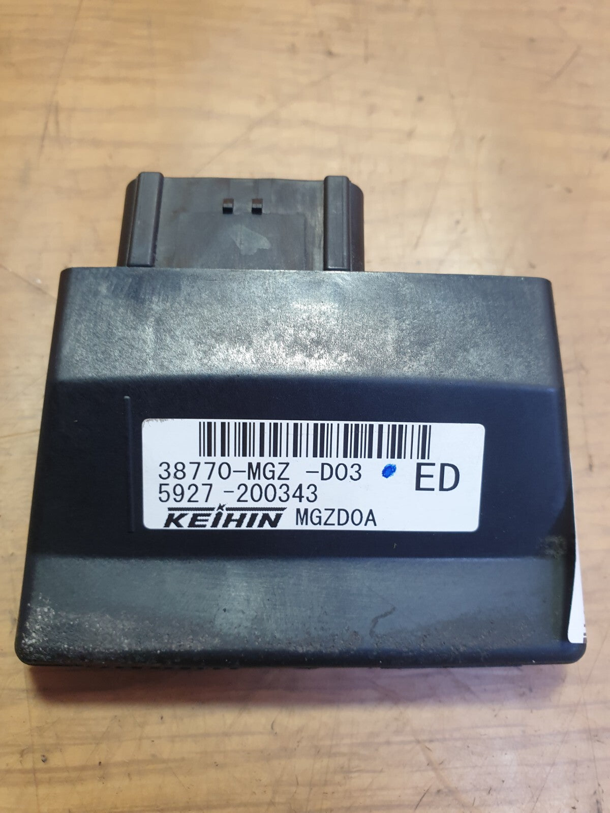 ✅2015 HONDA CB500F PETROL ECU MODULE 38770-MGZ-D03 + WARRANTY A183 - Image 7