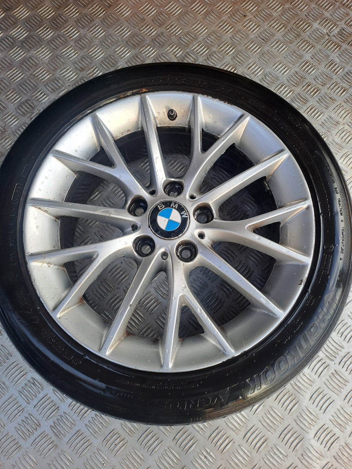✅BMW F23 218D Se 2.0 DIESEL 2019 ALLOY WHEEL WITH TYRE 205/50 R17 6796205 A344 - Image 5