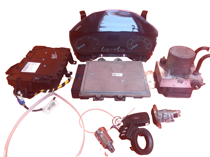 Ford Transit Custom 2.0 Diesel 2019 Engine ECU Kit KK2112A650FA BK2AV21990 A376 - Image 1