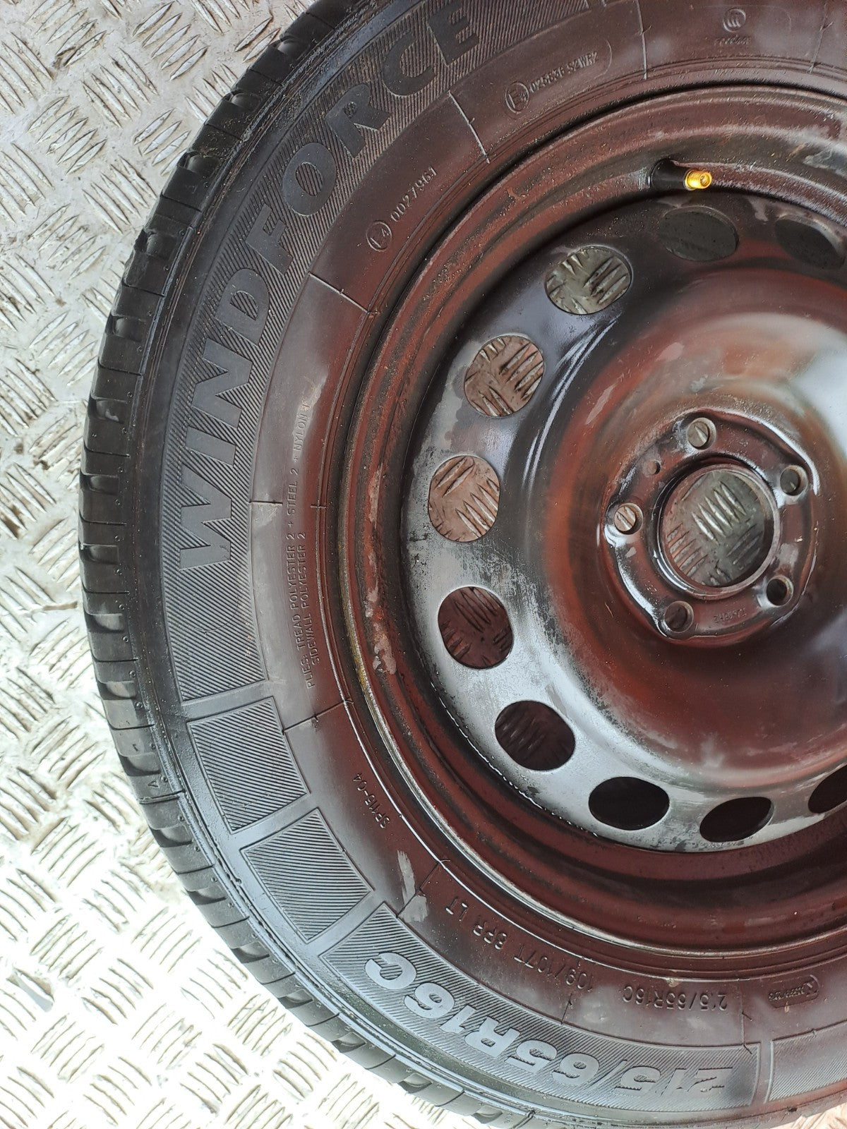 ✅Ford Transit Custom Steel Wheel with Tyre 215/65 R16 4.16 mm + Warranty xAA - Image 4