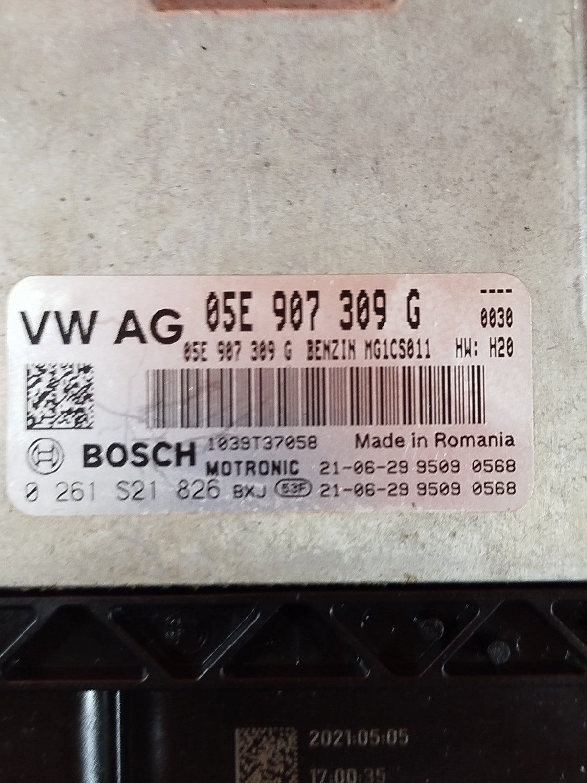 ✅VW GOLF R-LINE MK8 1.5 PETROL 2021 ENGINE ECU KIT 5H0920340B 5WA937086M A349 - Image 6