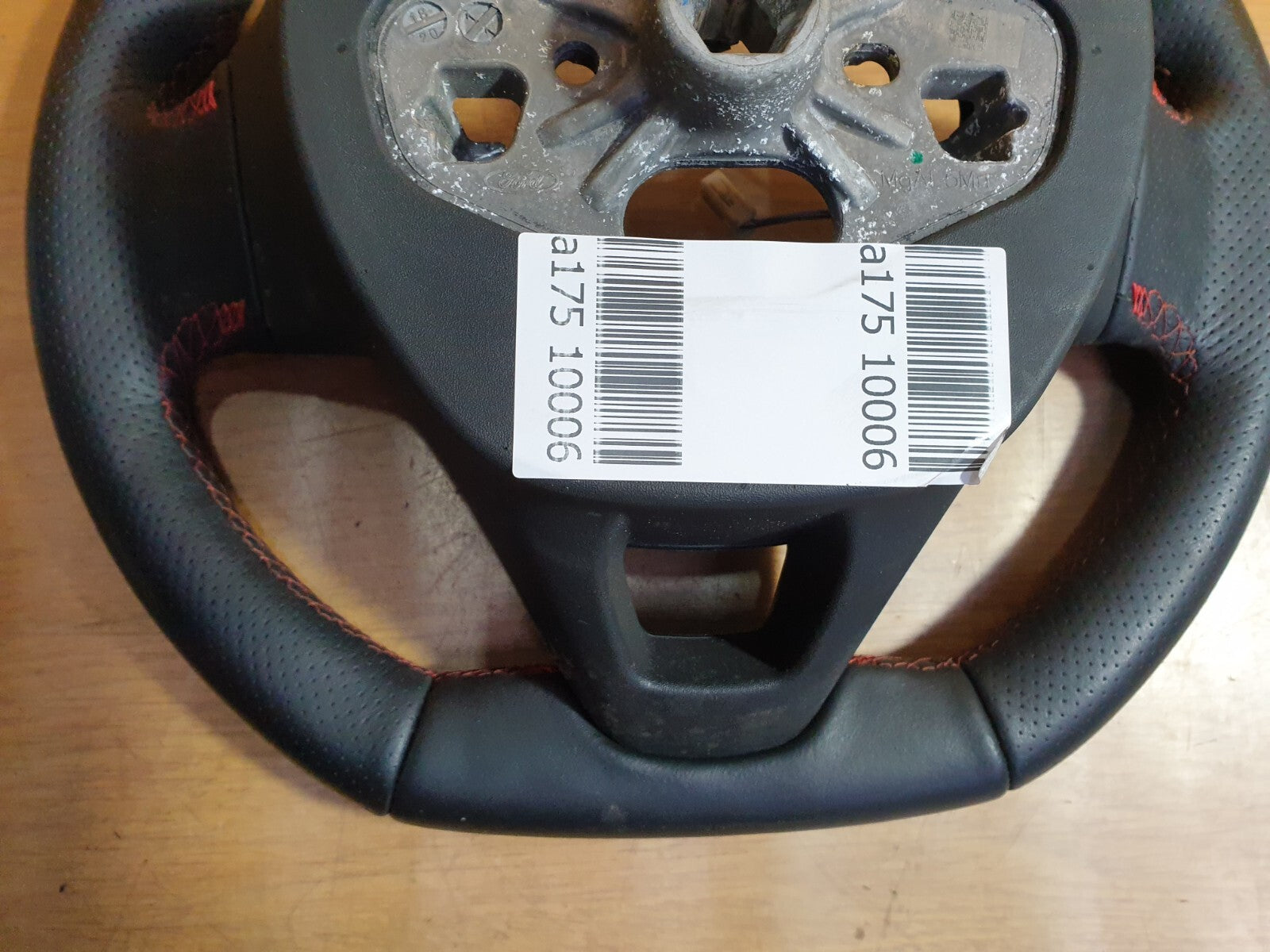 ✅2018 FORD FOCUS MK4 LEATHER STEERING WHEEL JX7J3600GB + WARRANTY A175 - Image 8
