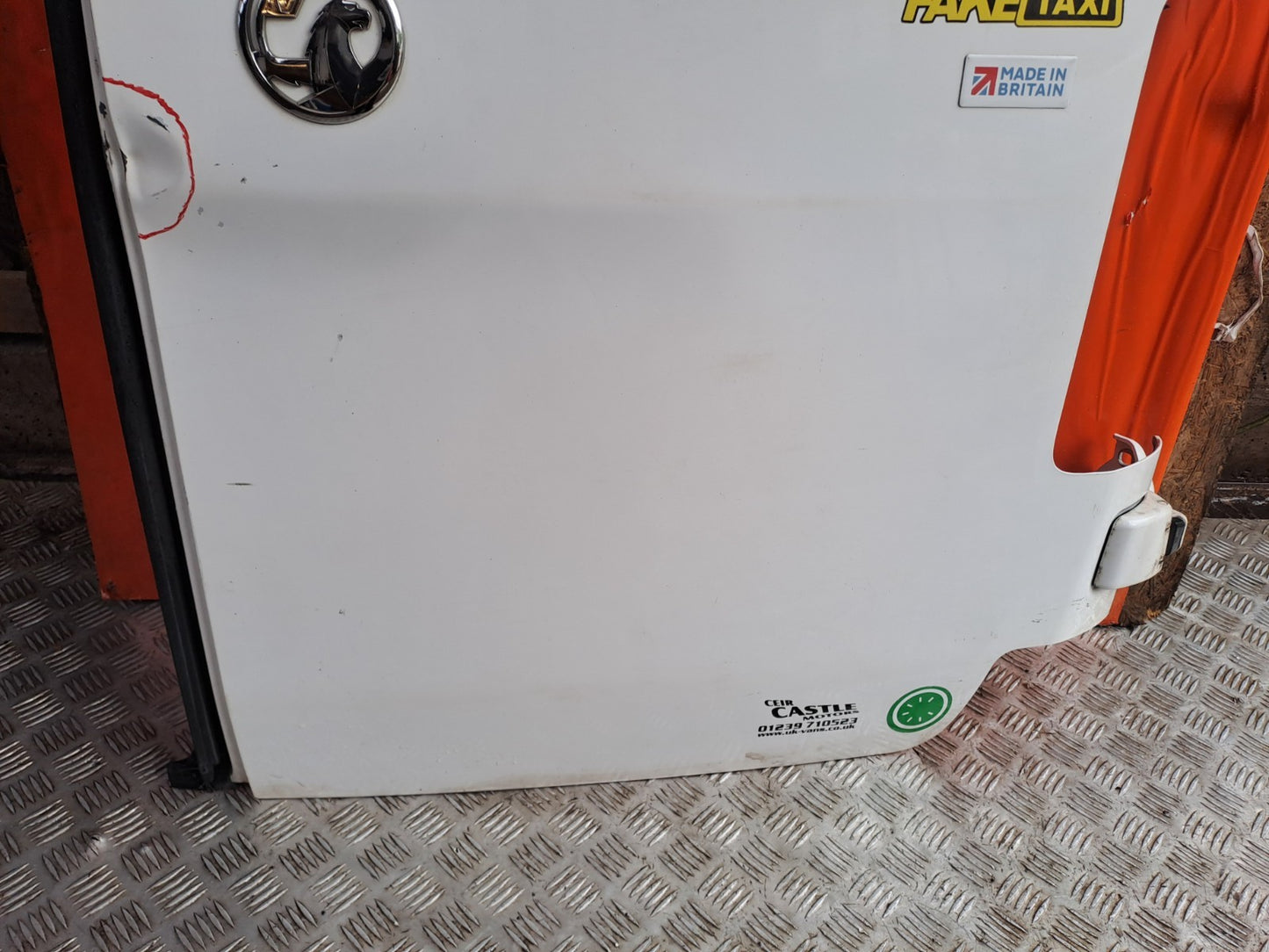 ✅2020 Vauxhall Vivaro 2900 Dynamic Rear Right Door White Dent + Warranty A380 - Image 4