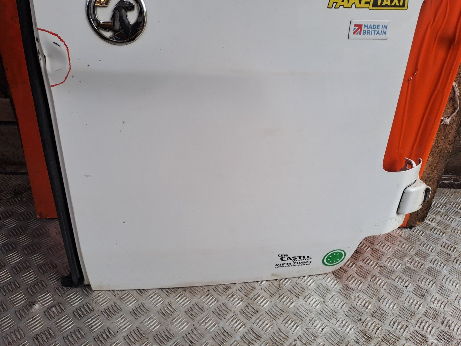 ✅2020 Vauxhall Vivaro 2900 Dynamic Rear Right Door White Dent + Warranty A380 - Image 4