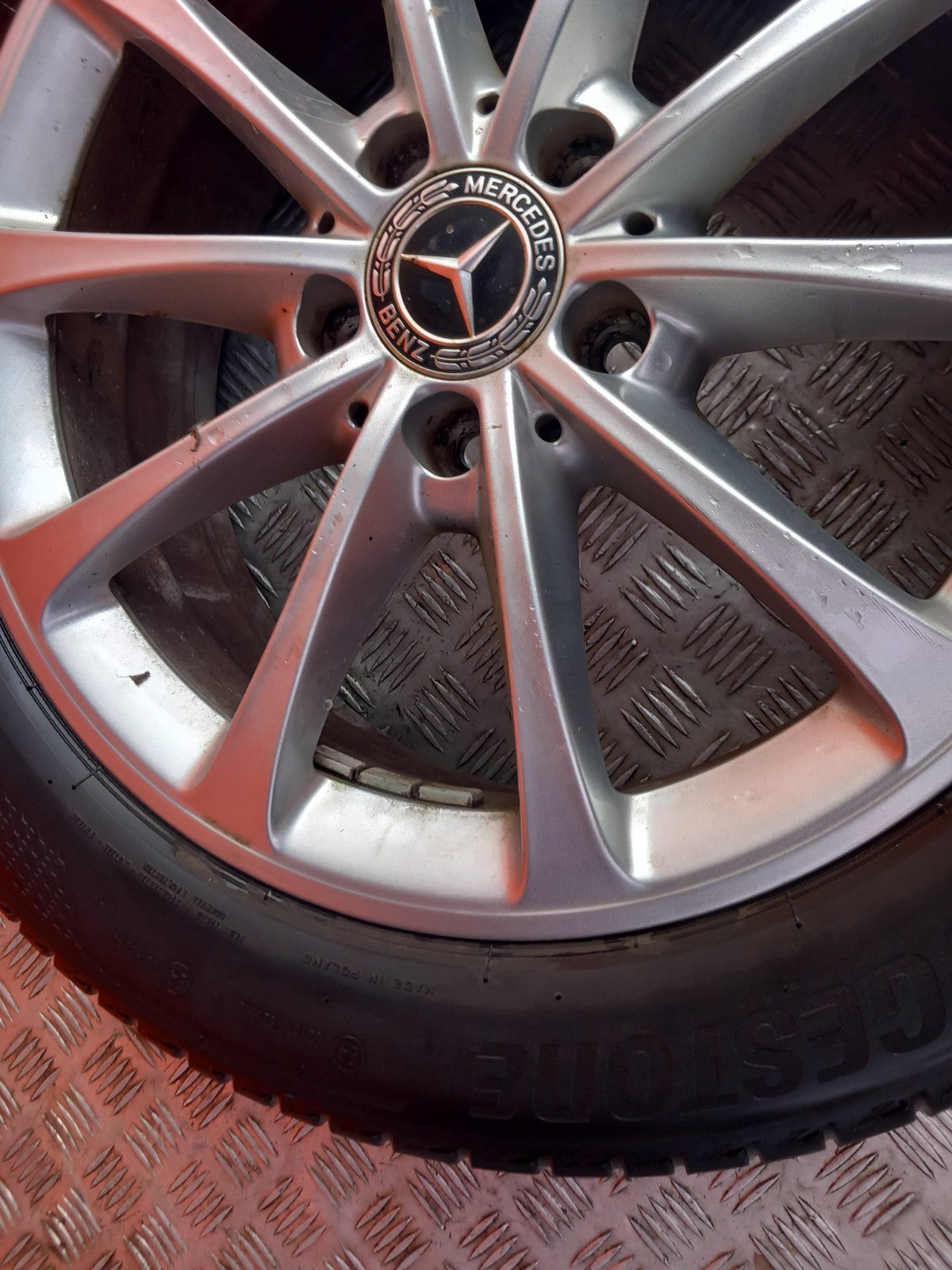 Mercedes A Class W177 Sport 2018 Alloy Wheel w/ Tyre 205/55 R17 Warranty A297 - Image 5