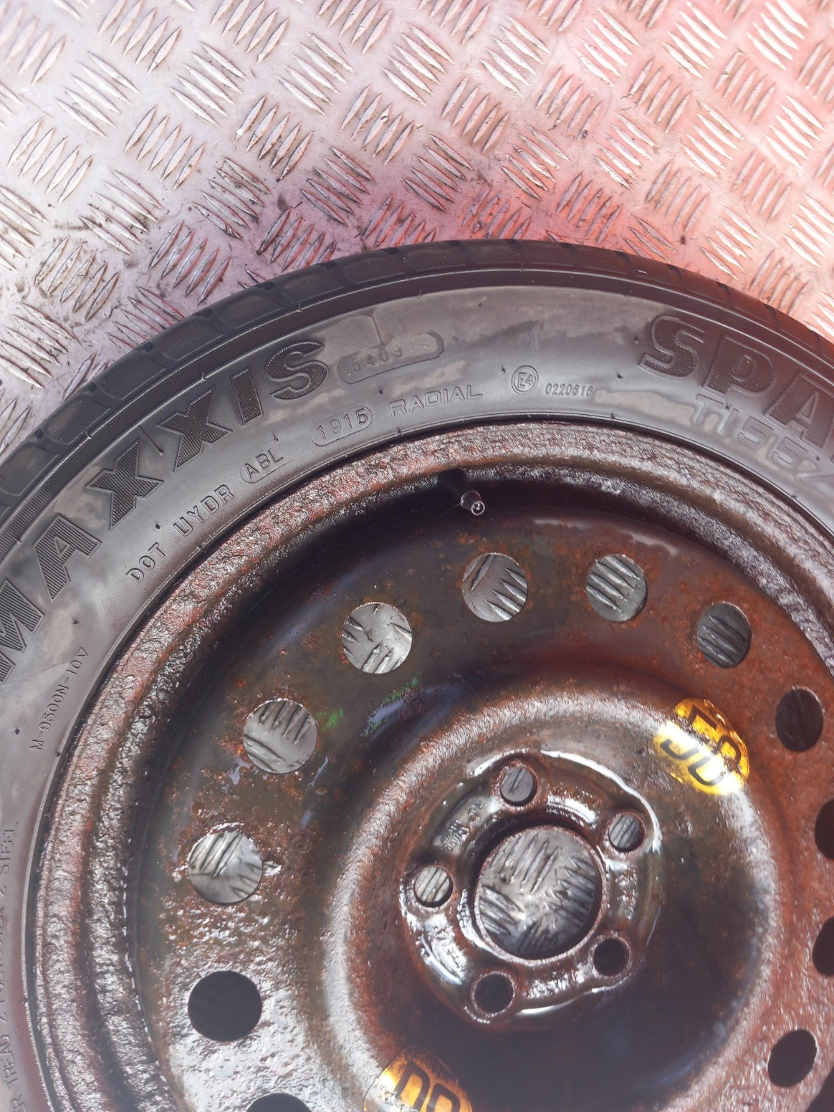 2019 Ford Galaxy MK3 Zetec Space Saver Spare Wheel 155/70 R17 Warranty A345 - Image 3