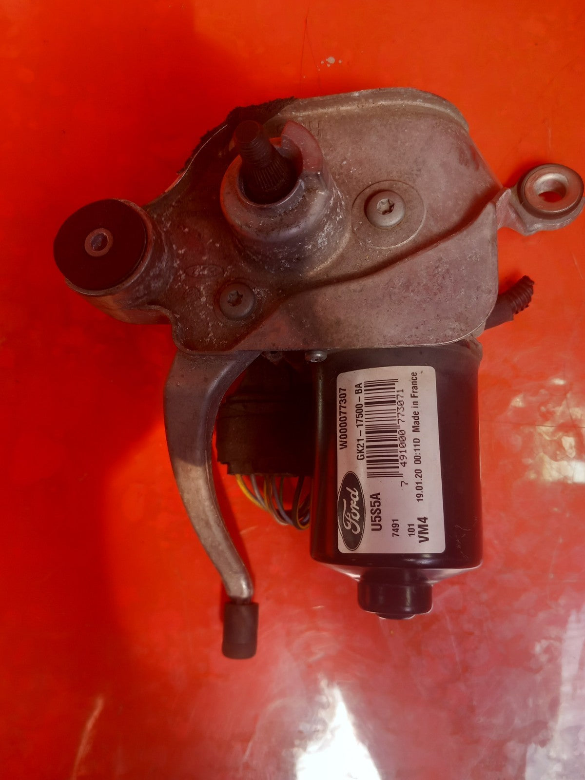 2020 Ford Transit Custom Wiper Motor Front Right GK21-17500-BA Warranty A351 - Image 10