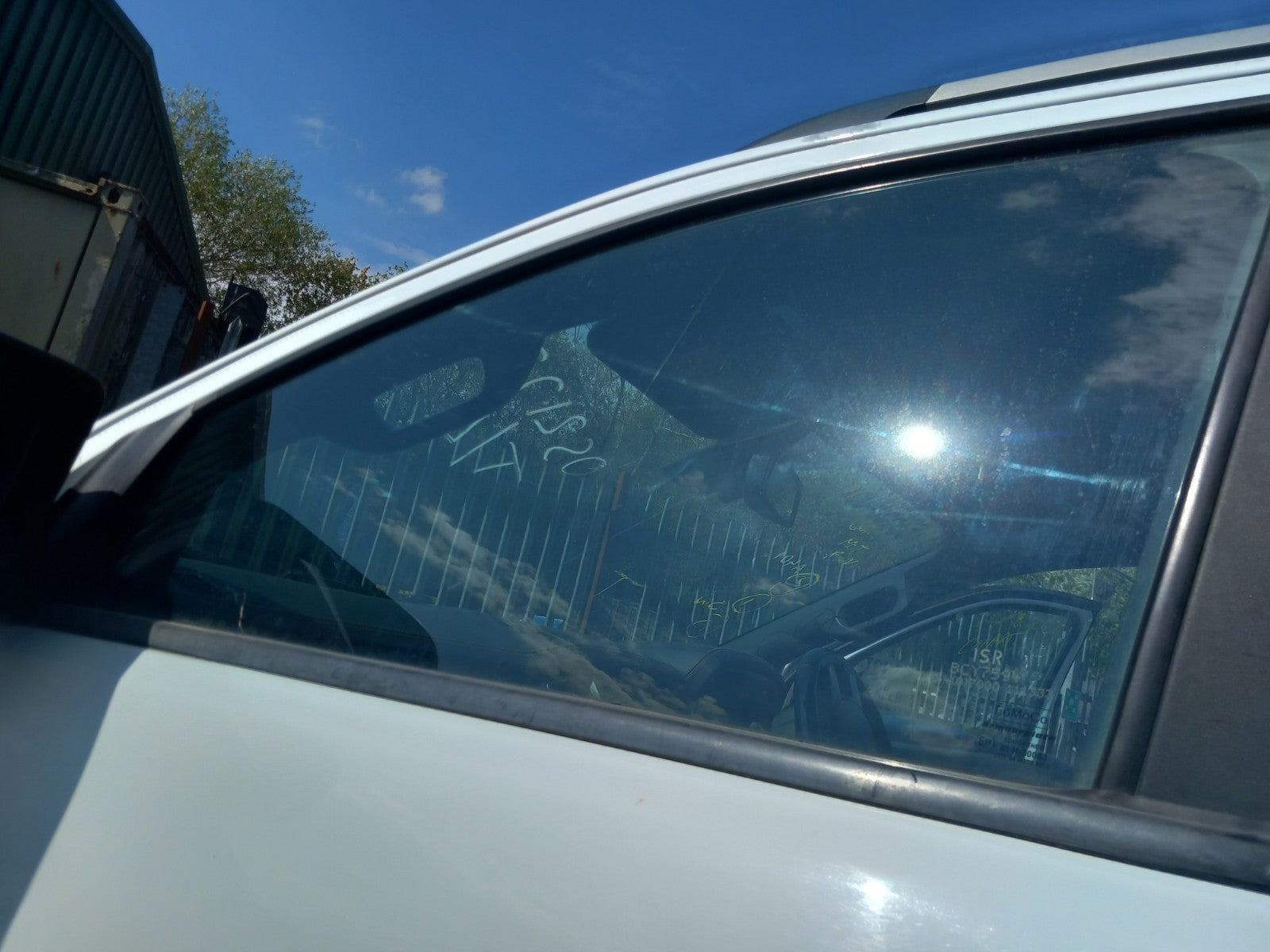 2017 Ford Ranger Wildtrak Front Left Door Window Glass 43R-00083 Warranty A401 - Image 4