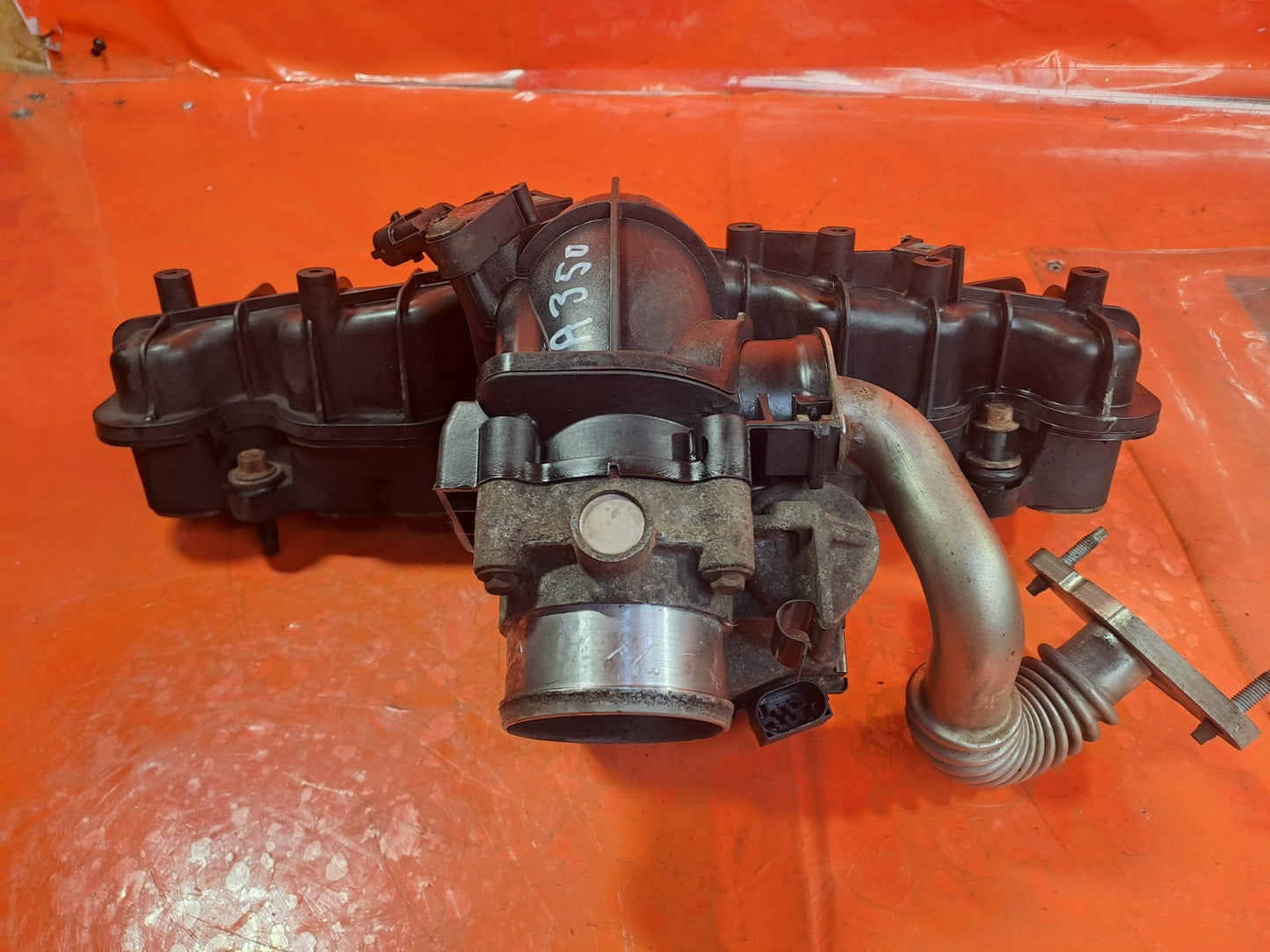 ✅FORD TRANSIT CUSTOM 2.2 DIESEL 2013 INLET MANIFOLD & THROTTLE BODY BK2Q9424CD - Image 8
