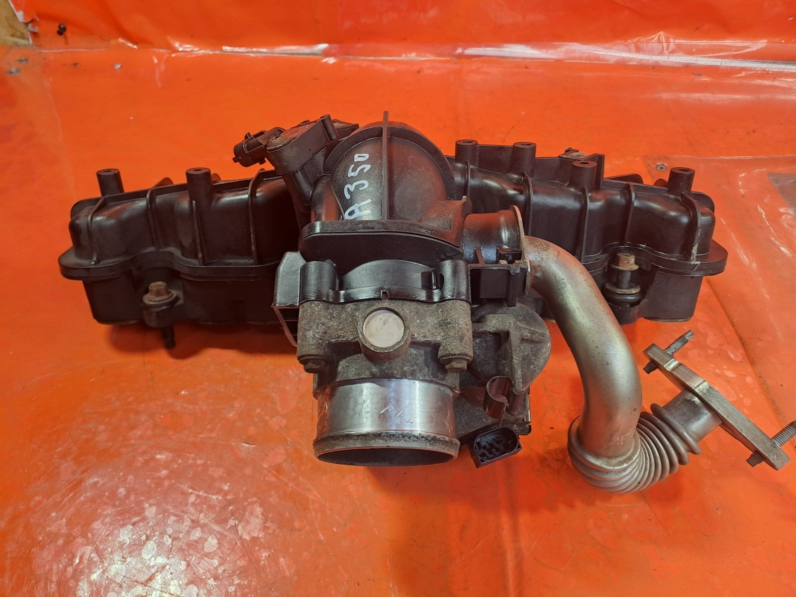 ✅FORD TRANSIT CUSTOM 2.2 DIESEL 2013 INLET MANIFOLD & THROTTLE BODY BK2Q9424CD - Image 8