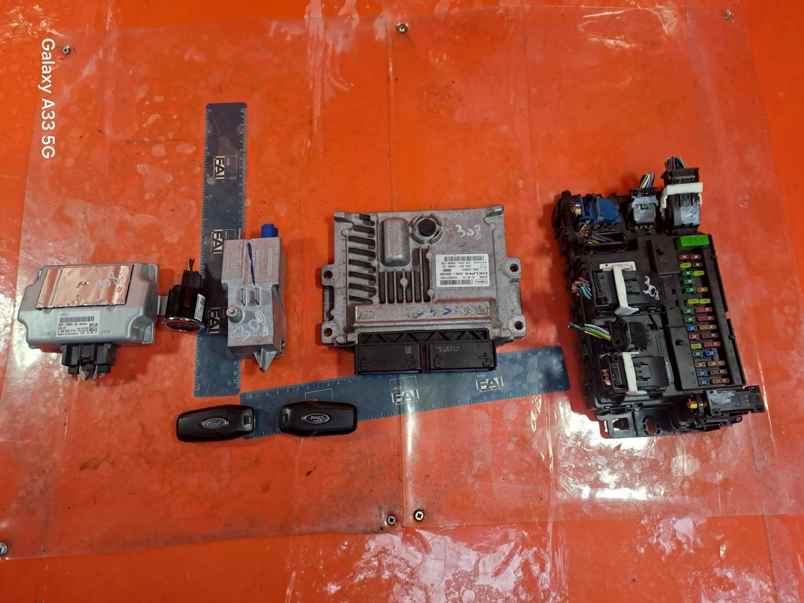 ✅FORD MONDEO TITANIUM 2.0 DIESEL 2015 AUTO ECU KIT DS7112B684UE FU5T15604CAK - Image 7