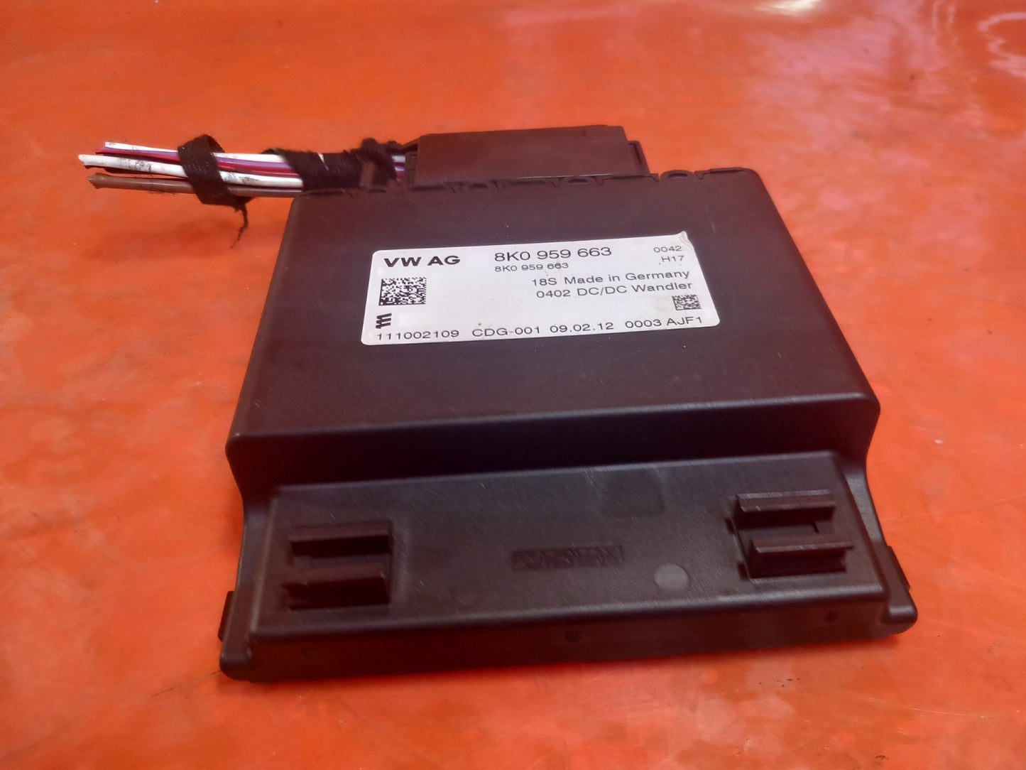 Audi A4 2.0 Diesel 2012 Voltage Stabilizer Control Module 8K0959663 Warranty - Image 4