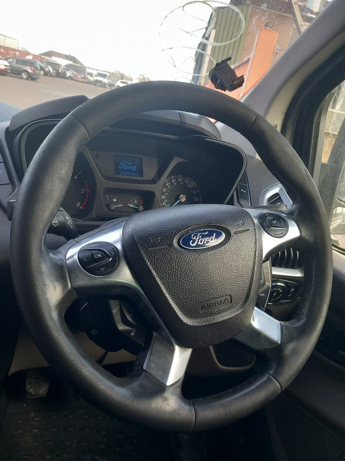 ✅2015 Ford Tourneo Custom Steering Wheel W/O Abag BK21-3600-DD + Warranty A371 - Image 2