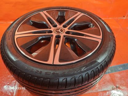 ✅MERCEDES A180 SPORT 2025 ALLOY WHEEL WITH TYRE 225/45 R18 A1774010500 A311 - Image 2