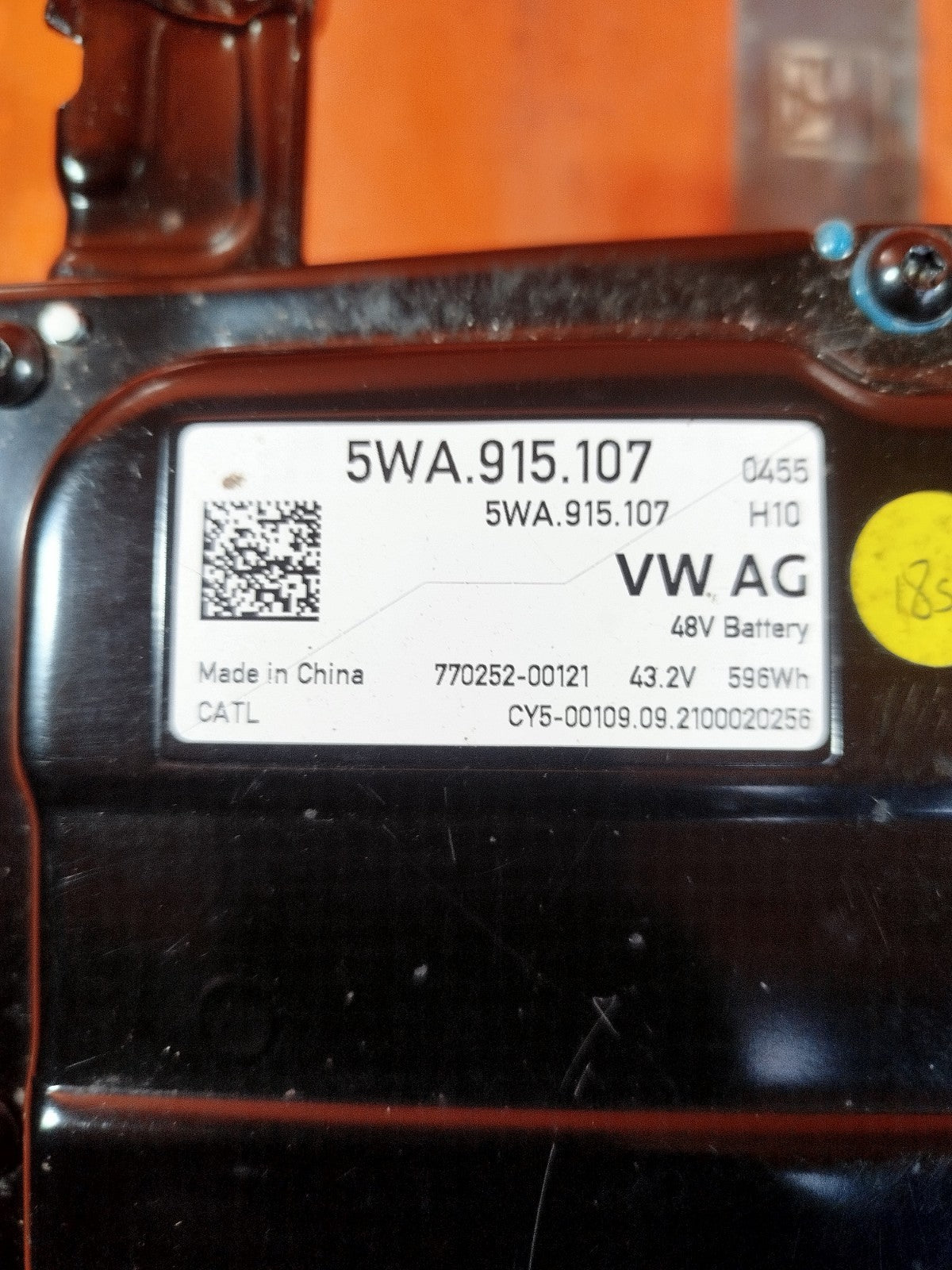 ✅VW GOLF STYLE MK8 1.5 PETROL 2020 HIGH VOLTAGE BATTERY 5WA915107 Warranty A352 - Image 5