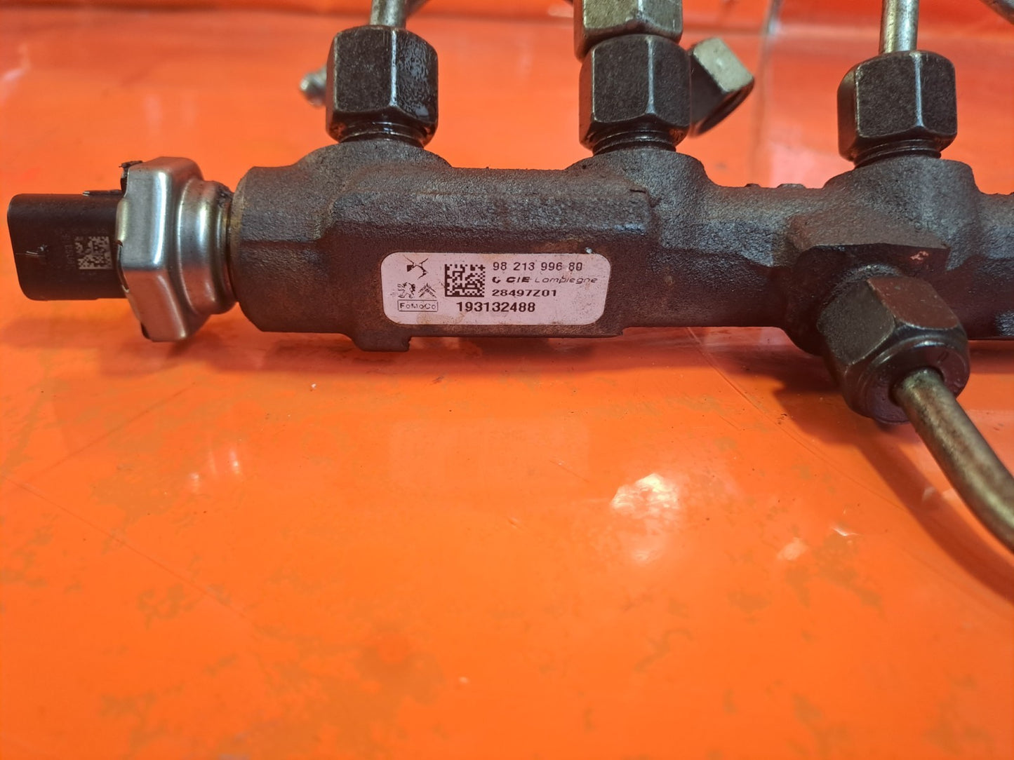 ✅2020 Citroen Berlingo 1.5 Diesel Fuel Rail 9821399680 + Warranty A381 - Image 3
