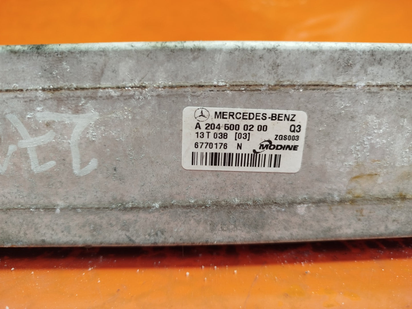 ✅Mercedes E300 W212 2.1 Diesel 2013 Intercooler Radiator A2045000200 Warranty - Image 8