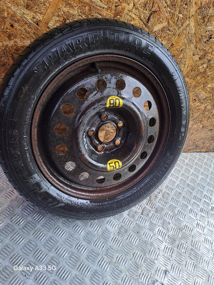 ✅2017 FORD GALAXY MK4 SPACE SAVER SPARE WHEEL 155/70 R17 + WARRANTY A296 - Image 9