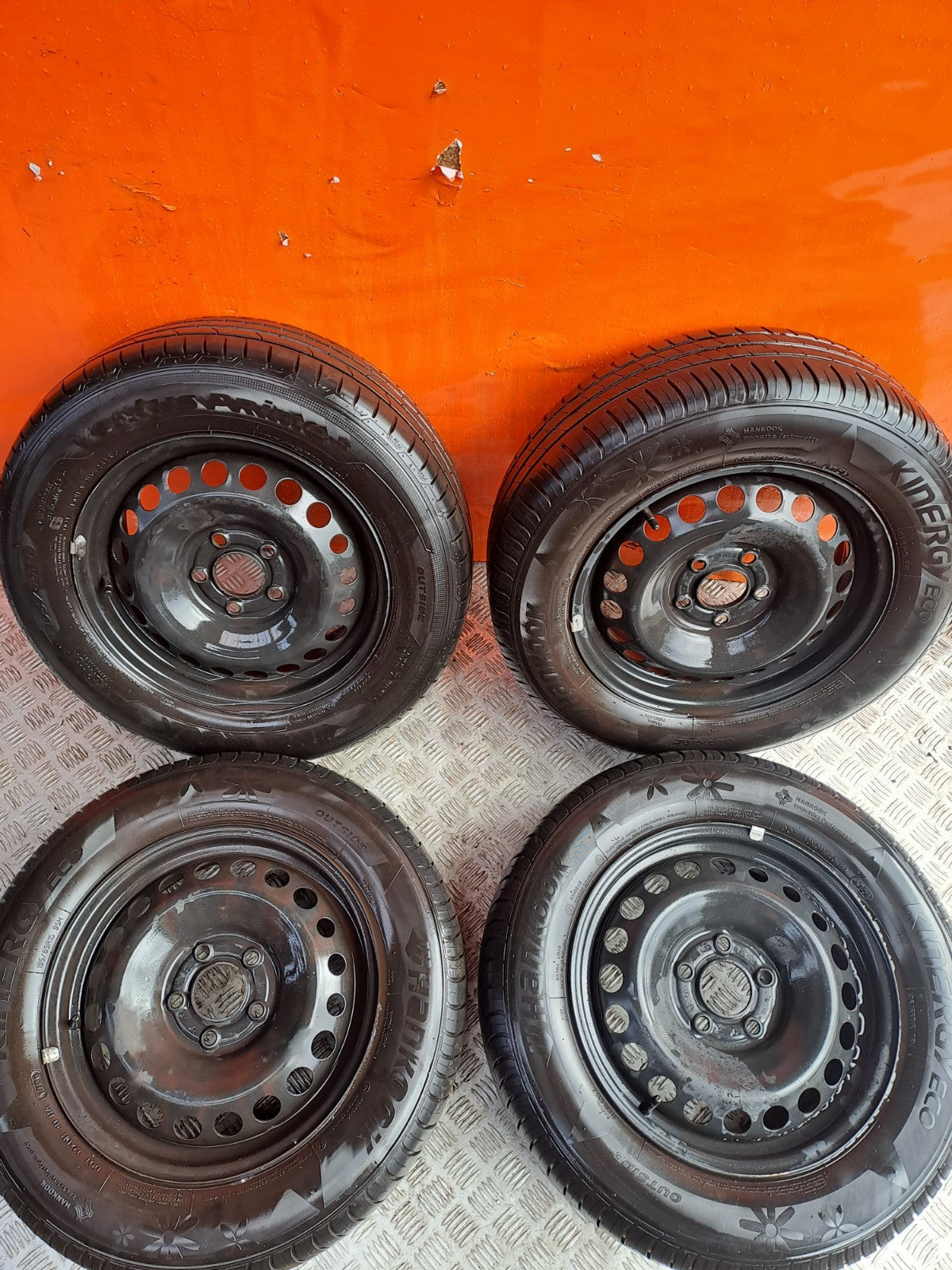 ✅2024 FORD TRANSIT COURIER 1.5D STEEL WHEEL & TYRE SET 195/65 R15 R2X6-1015 A356 - Image 3