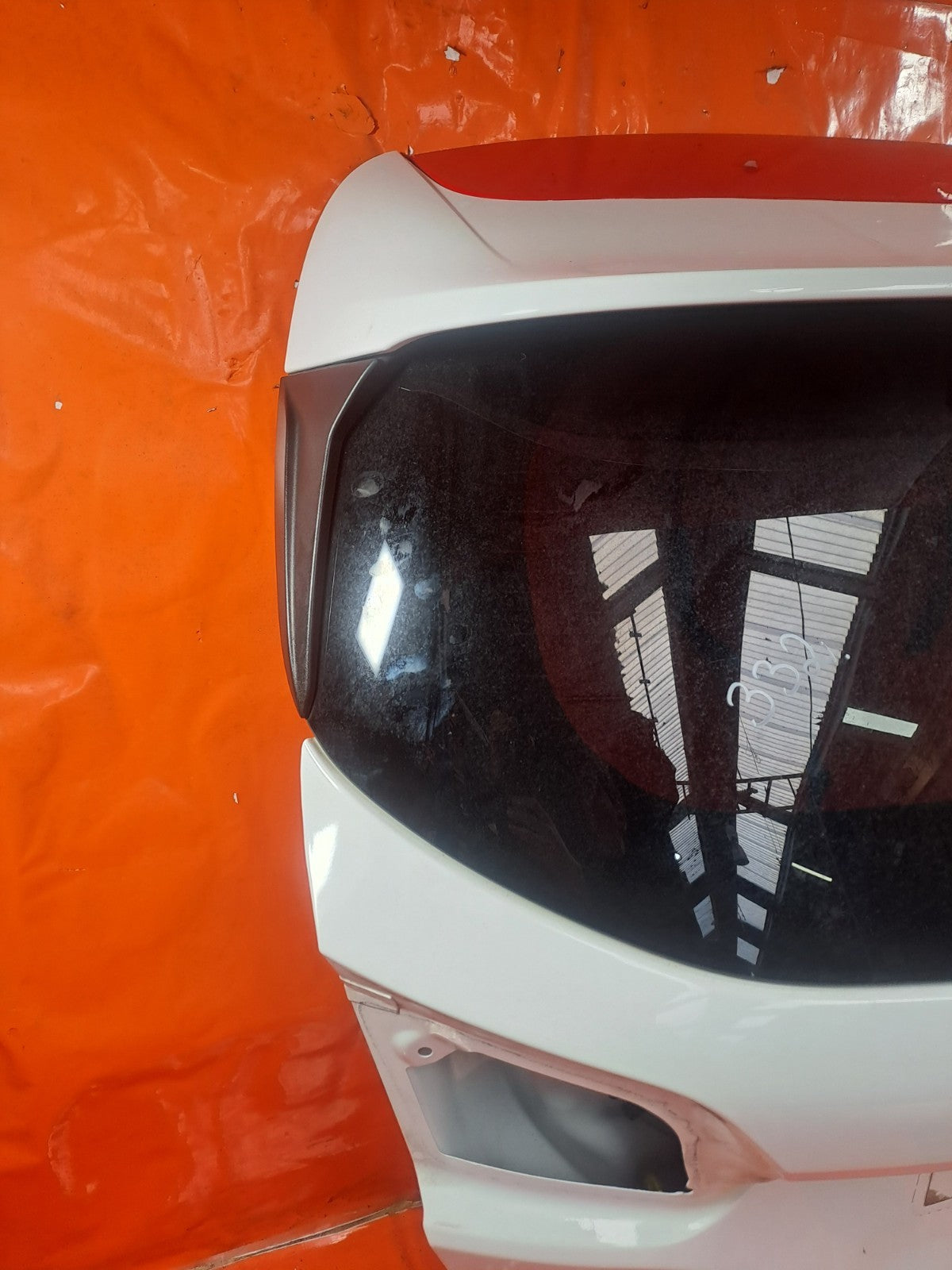 ✅2018 FORD FIESTA ST-LINE X TAILGATE BOOT LID FROZEN WHITE + WARRANTY - Image 9