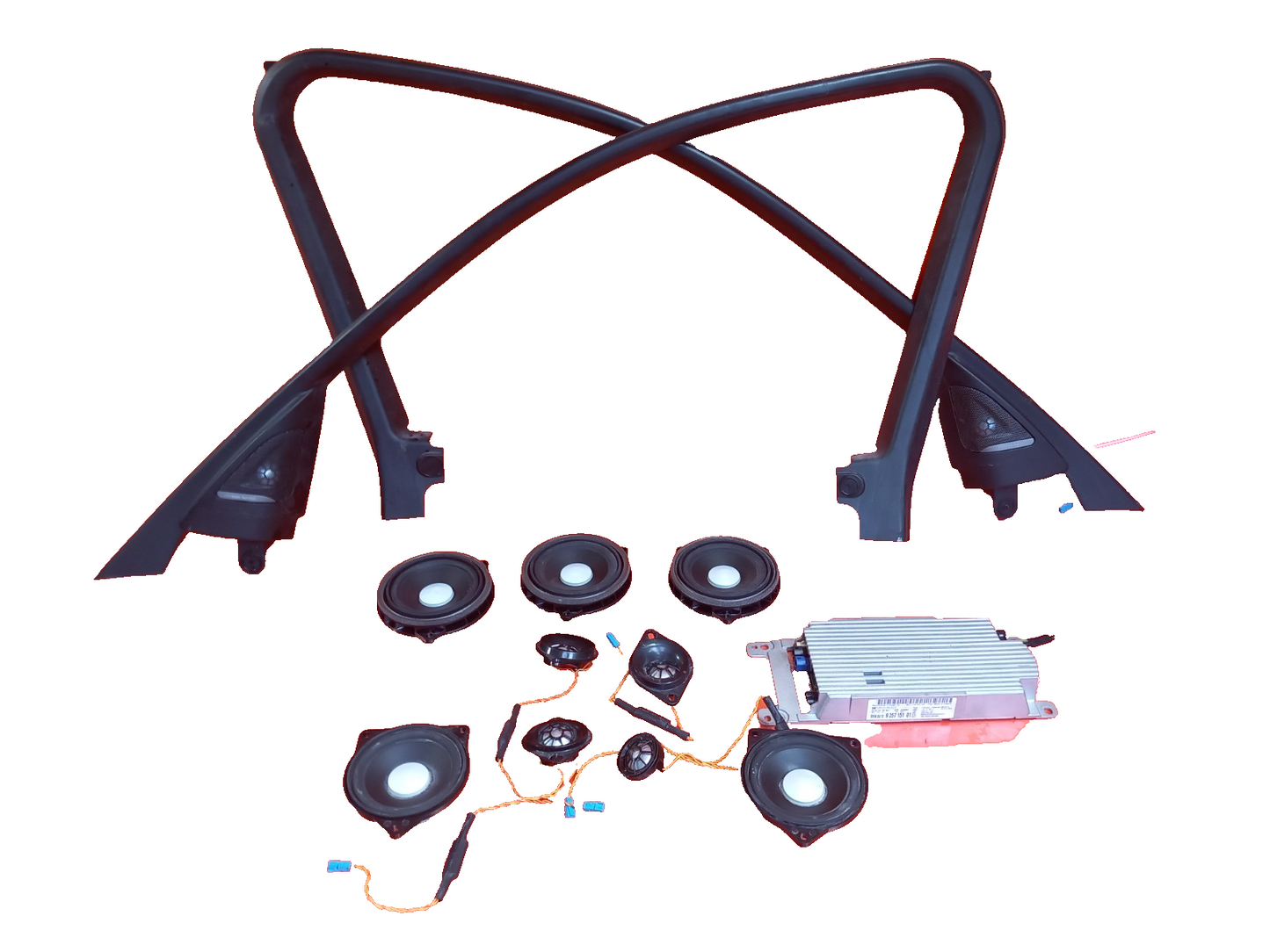 2013 BMW 3 Series F30 Xdrive M Sport Subwoofer Speaker Kit 9257151 Warranty A395 - Image 1