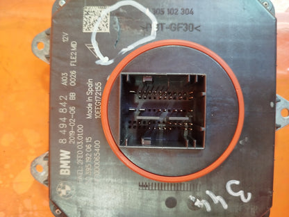✅BMW F23 218D 2.0 DIESEL 2019 HEADLIGHT BALLAST CONTROL MODULE 8494842 Warranty - Image 3