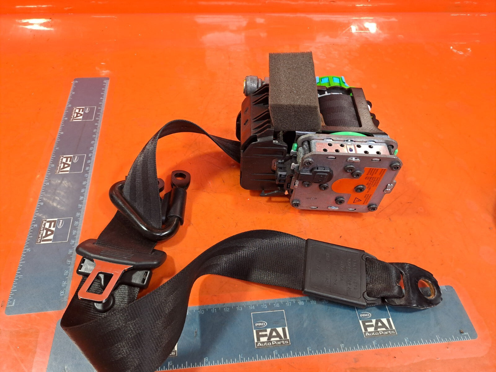 ✅AUDI A5 S LINE CABRIO 2.0 PETROL 2009 FRONT RIGHT SEAT BELT 8F0857781 8F1857705 - Image 2