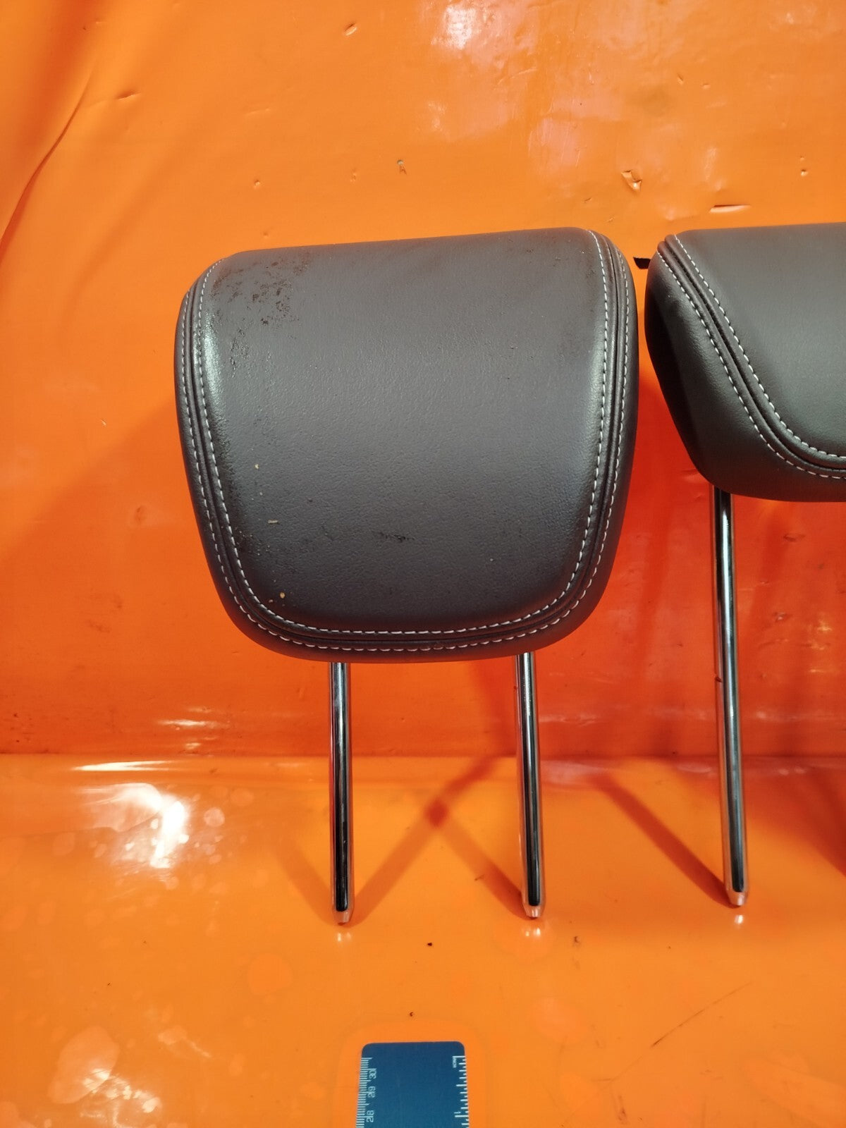 ✅Ford Fiesta Vignale 1.0 Petrol 2018 REAR LEATHER HEADRESTS Warranty A261 - Image 2