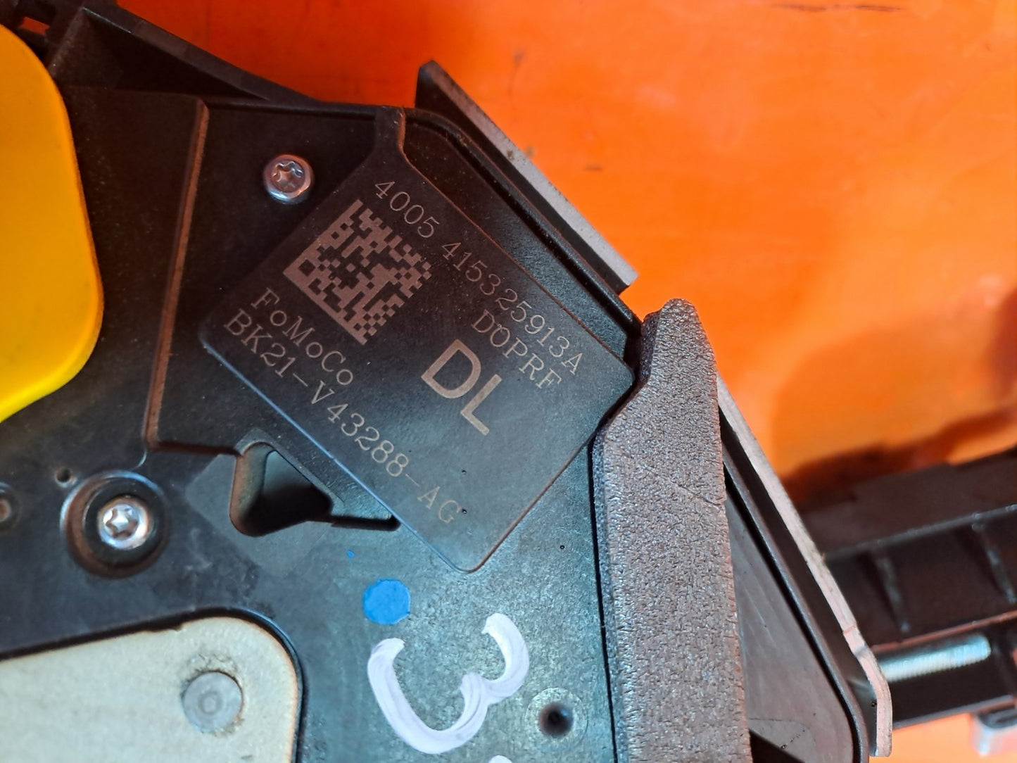 ✅FORD TRANSIT CUSTOM 2.2 DIESEL 2013 REAR RIGHT DOOR LOCK BK21V43288AG A350 - Image 5