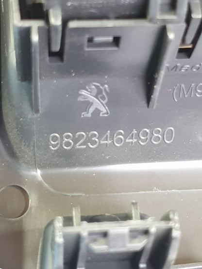✅Peugeot 208 2020 HEADLIGHT SWITCH PANEL 9823464980 Warranty A197 - Image 6