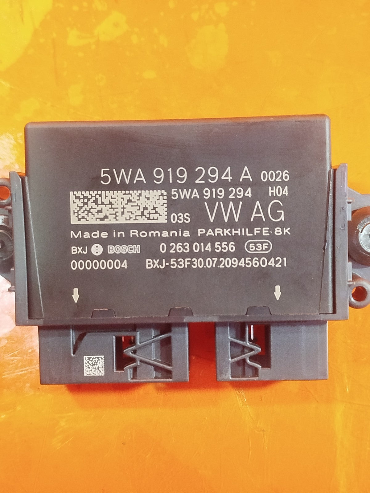 ✅VW GOLF R-LINE MK8 2.0 DIESEL 2020 PARKING AID CONTROL MODULE 5WA919294A A346 - Image 8
