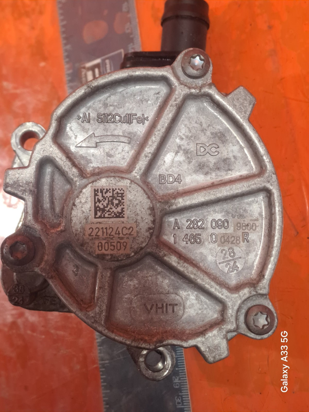 ✅MERCEDES A180 SPORT 1.3 PETROL 2025 VACUUM PUMP A2820909800 Warranty A311 - Image 6