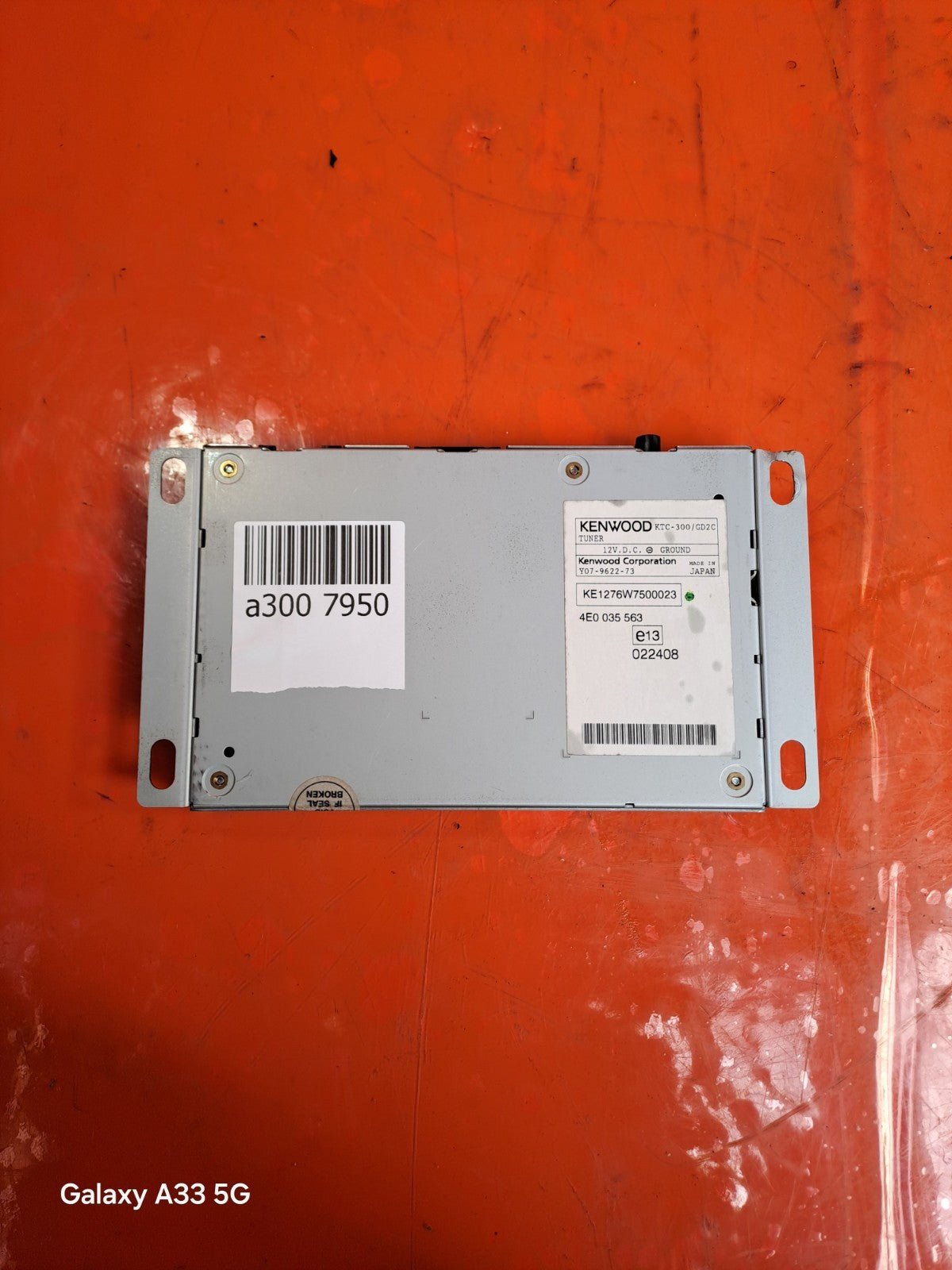 ✅2009 AUDI Q7 4L S LINE DAB TUNER CONTROL UNIT MODULE 4E0910563C + WARRANTY A300 - Image 1