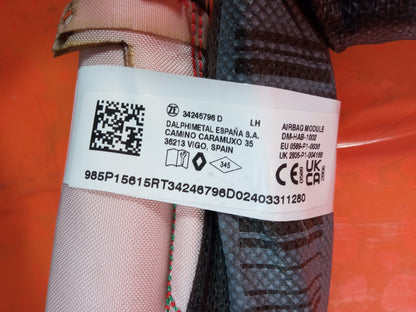 ✅2024 Dacia Duster Journey Passenger Side Roof Curtain Abag 985P15615R A364 - Image 11