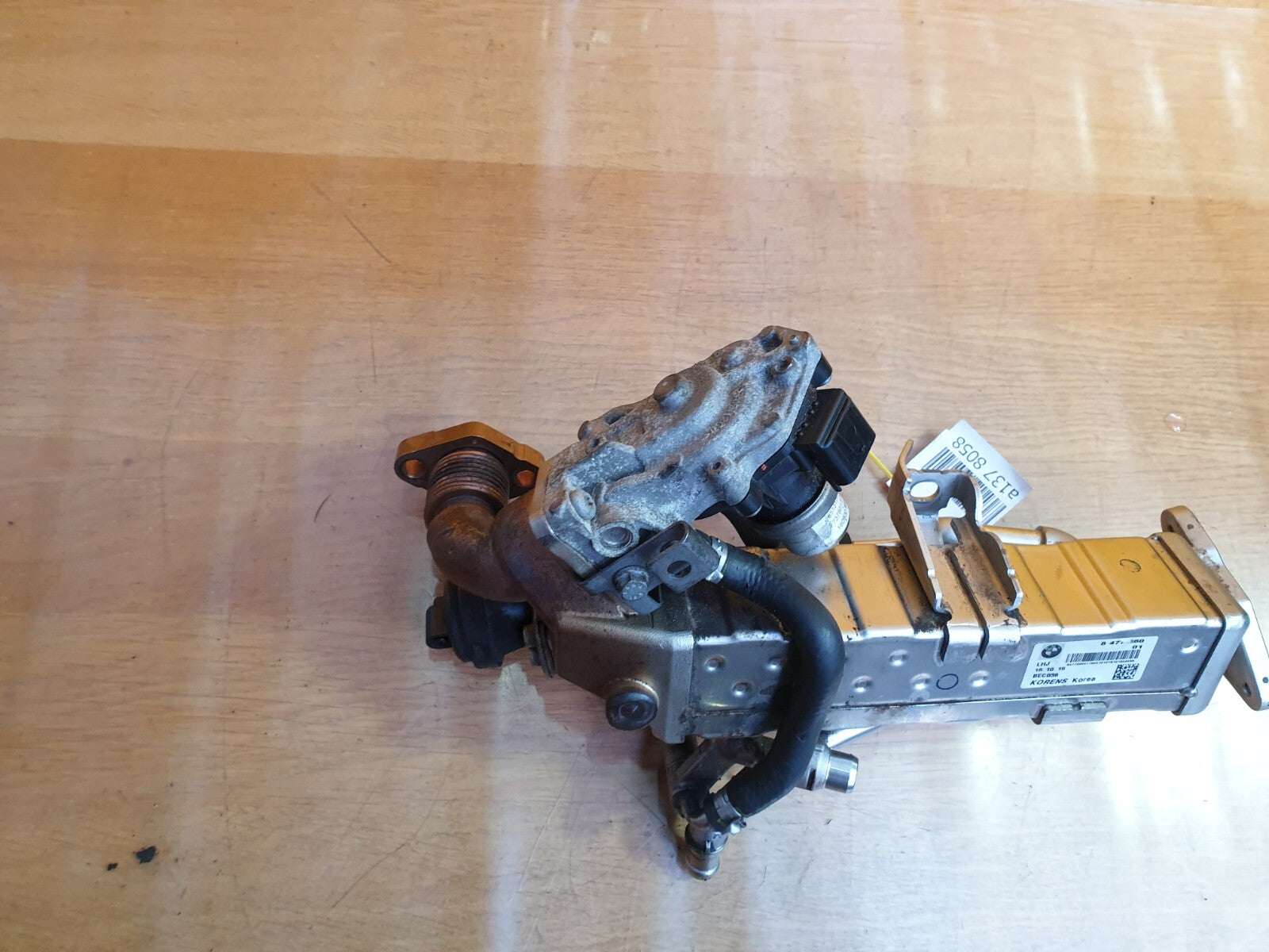 ✅BMW X3 XDRIVE20D F25 2.0 DIESEL 2016 EGR COOLER AND EGR VALVE 8477660 8513132 - Image 7