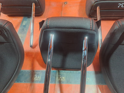 ✅FORD FIESTA ST-LINE X 1.5 DIESEL 2018 LEATHER HEADRESTS SET Warranty A332 - Image 9