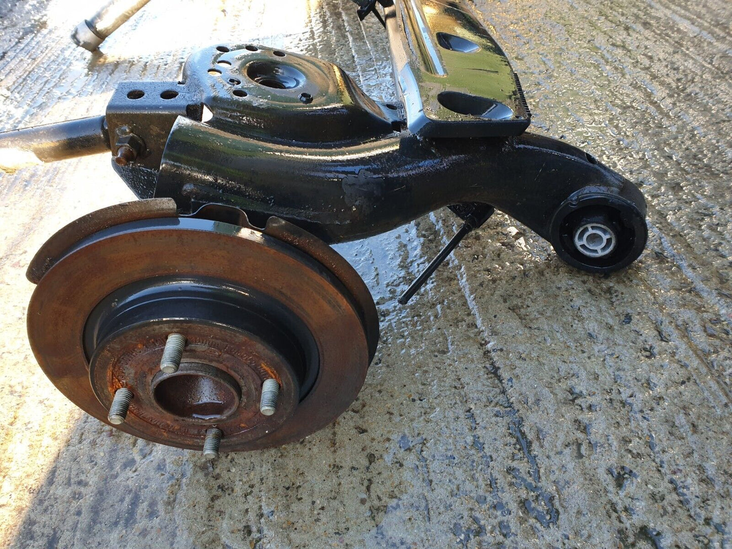 2019 FORD FIESTA ST-3 1.5P COMPLETE REAR AXLE K1BC-19403-CA + WARRANTY A125
