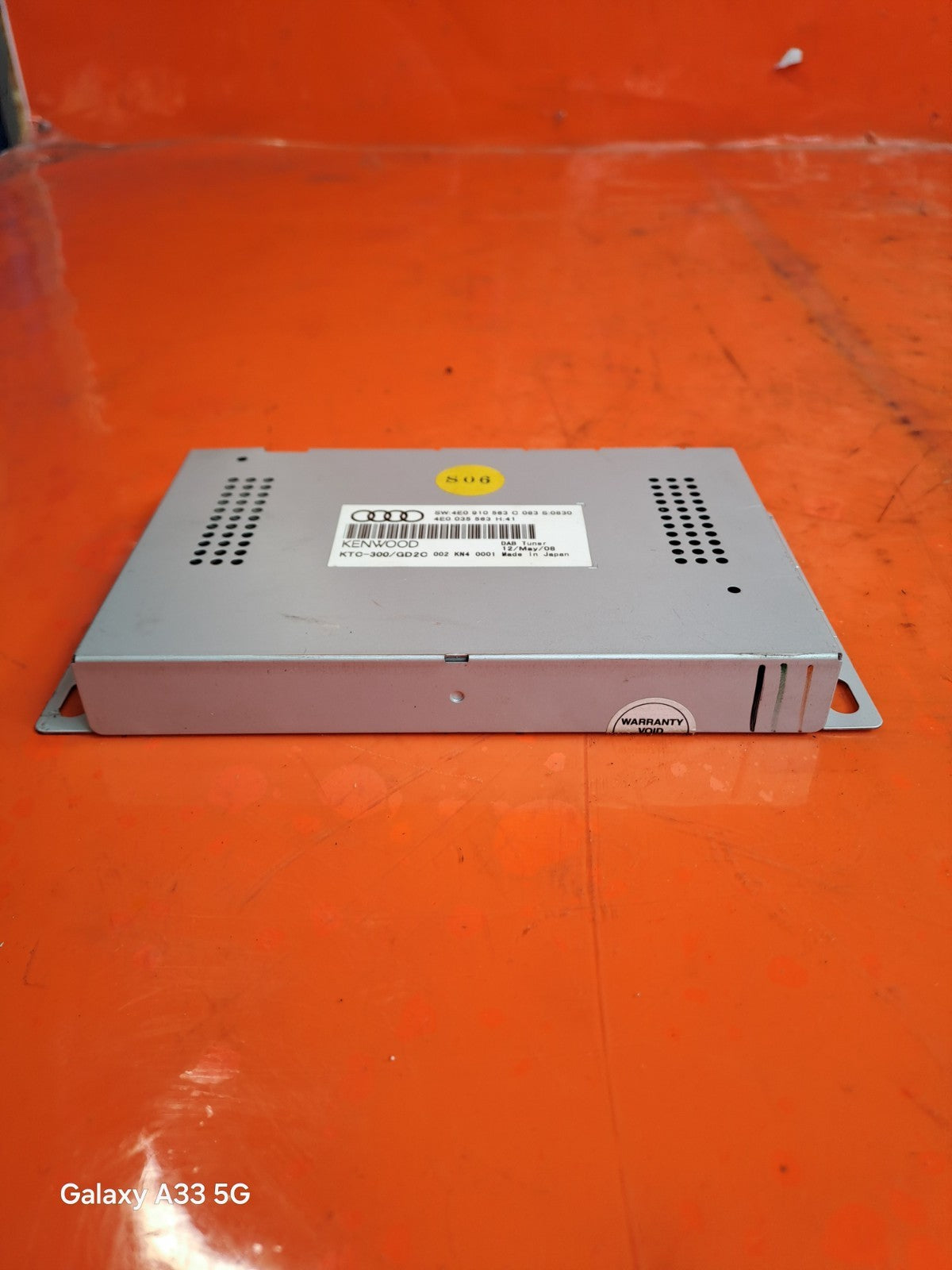 ✅2009 AUDI Q7 4L S LINE DAB TUNER CONTROL UNIT MODULE 4E0910563C + WARRANTY A300 - Image 7