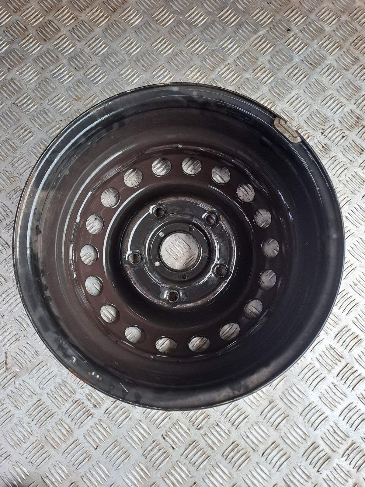 ✅2013 FORD TRANSIT CUSTOM BLACK STEEL WHEEL KK21-1015-CB + WARRANTY A350 - Image 8