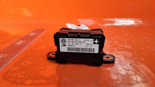 2010 AUDI Q7 S-LINE 3.0D YAW RATE SENSOR 7H0907652A + WARRANTY A224 - Image 2