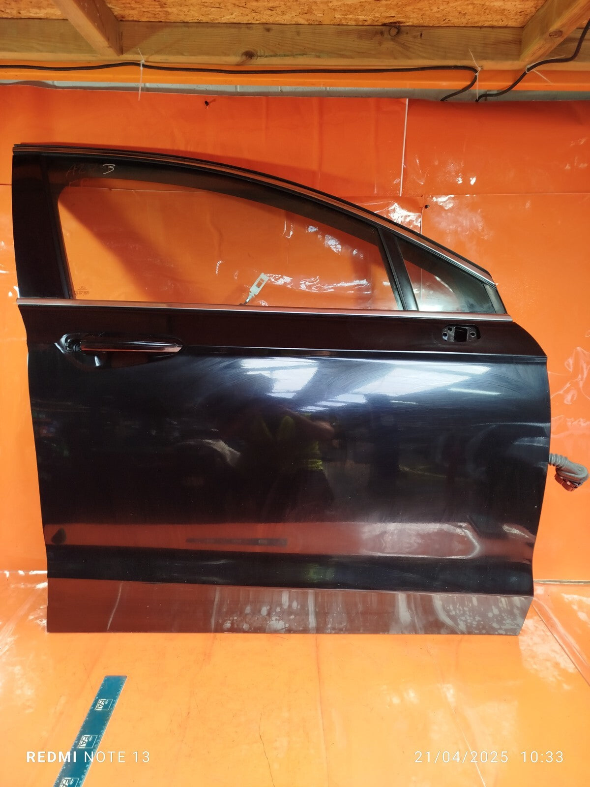 ✅FORD MONDEO TITANIUM MK5 2.0 DIESEL 2016 FRONT RIGHT DOOR BARE BLACK Warranty - Image 1