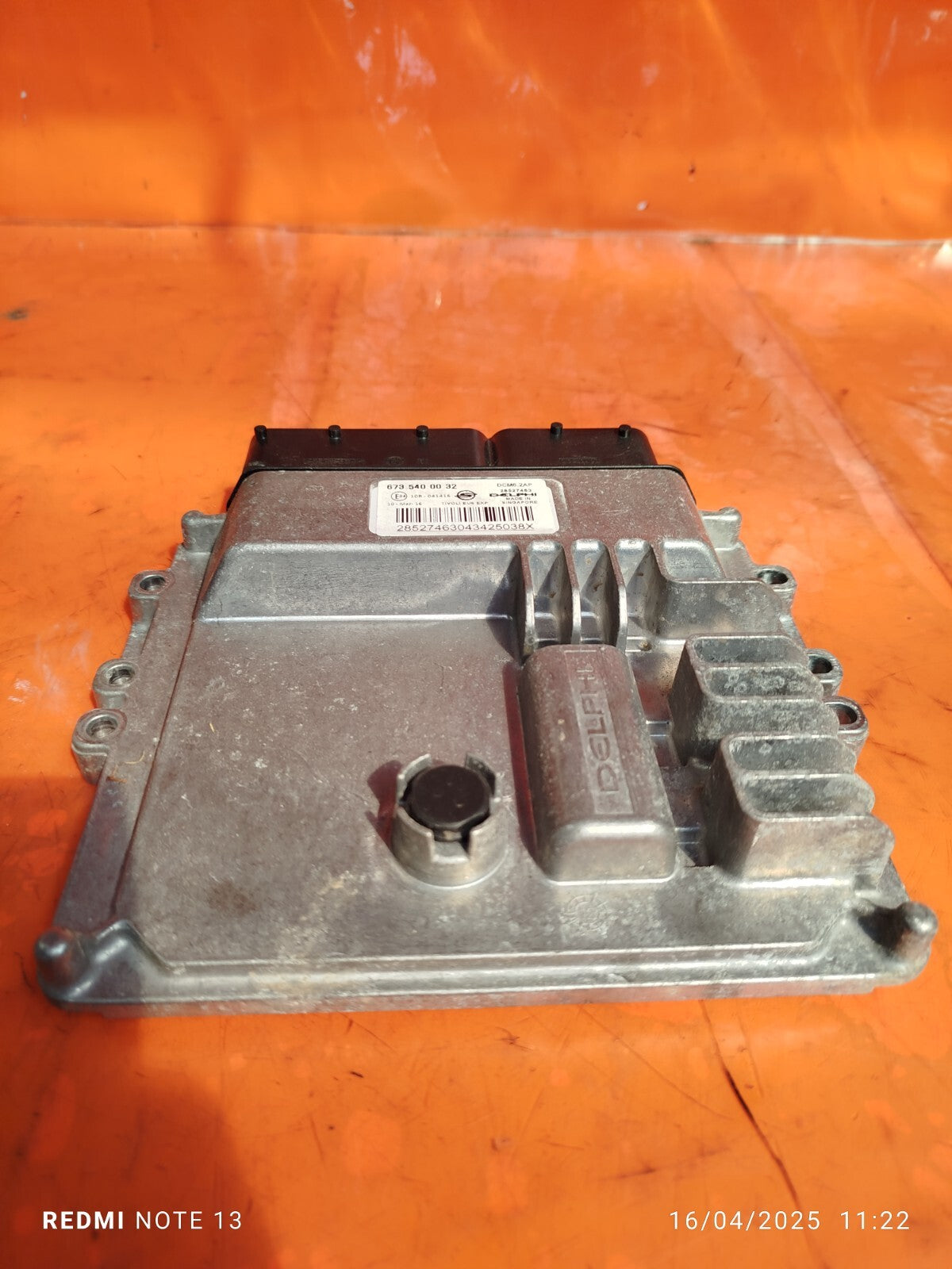 ✅Ssangyong Tivoli Ex 2016 1.6 Diesel ENGINE CONTROL UNIT 6735400032 Warranty - Image 4