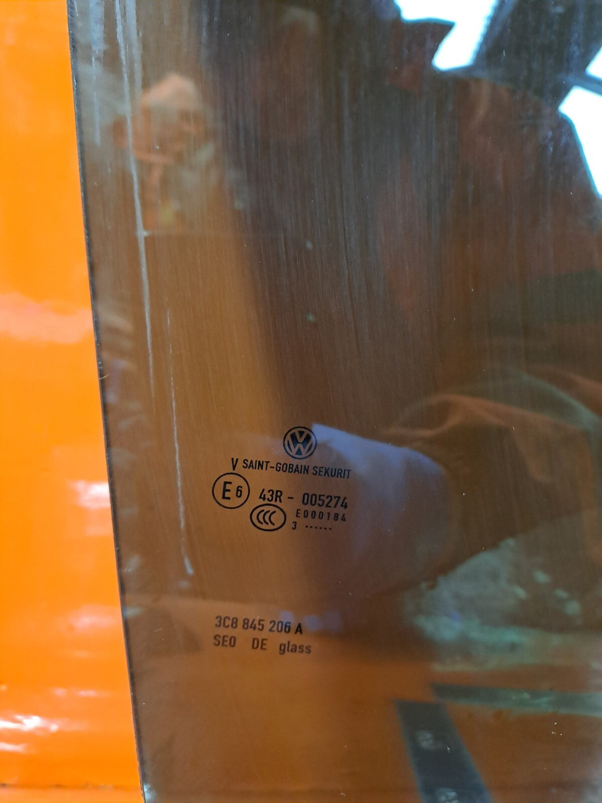 ✅Volkswagen Passat Cc Gt 2013 2.0 Diesel REAR RIGHT DOOR WINDOW 43R-005274 A246 - Image 9