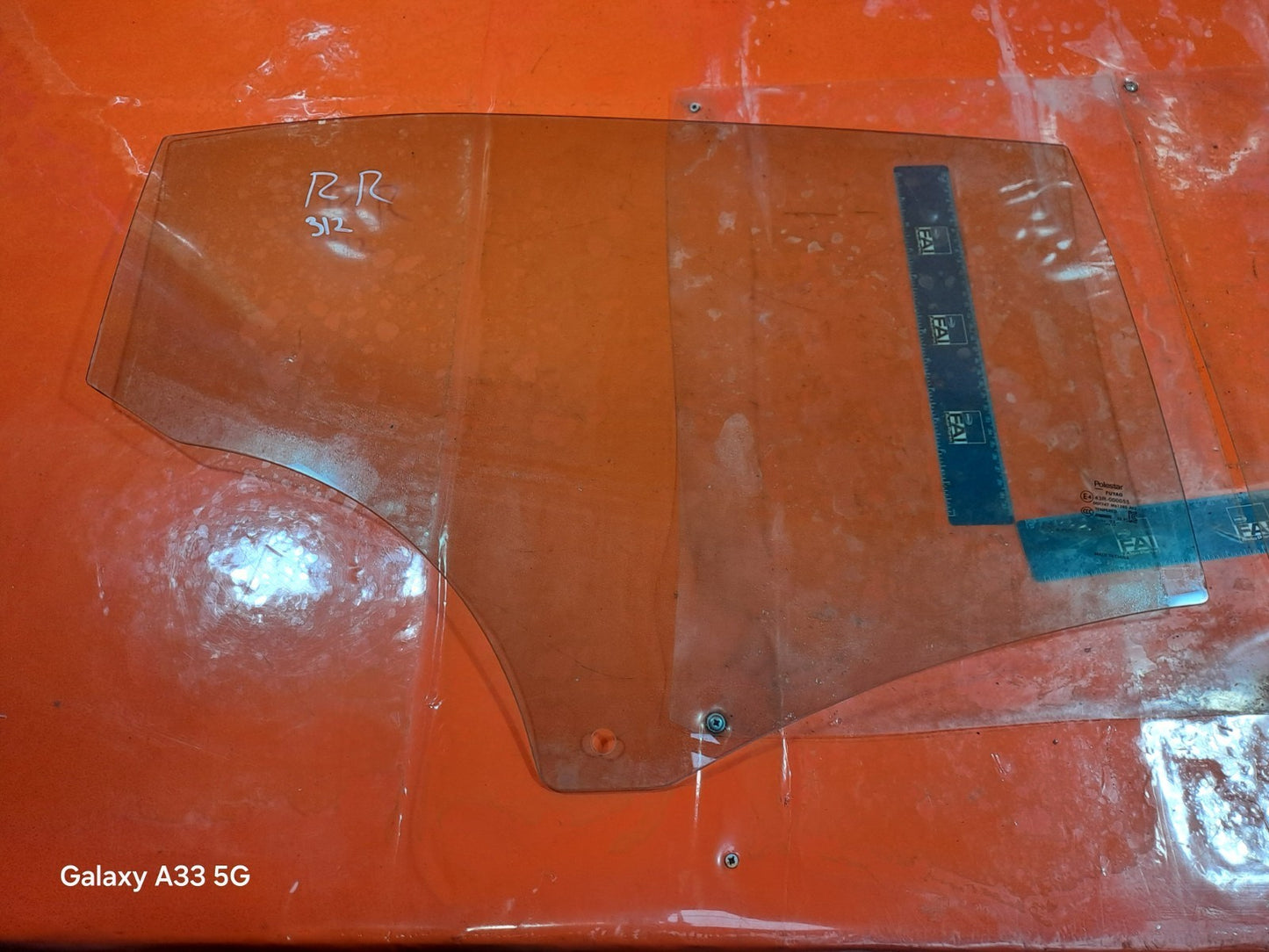 ✅2023 POLESTAR 2 LONG RANGE DOOR GLASS WINDOW REAR RIGHT + WARRANTY A312 - Image 9