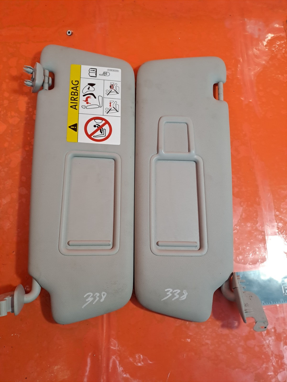 ✅AUDI A3 1.6 DIESEL 2013 SUN VISORS PAIR Warranty A338 - Image 2