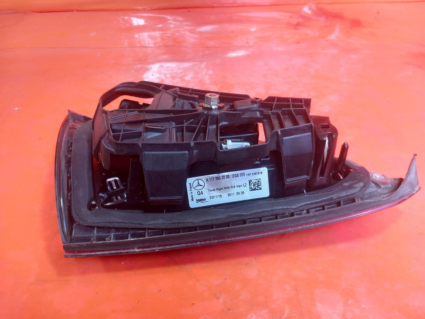 Mercedes W177 A180 Sport 1.5 Diesel 2019 Rear Right Inner Tail Light A1779062000 - Image 9