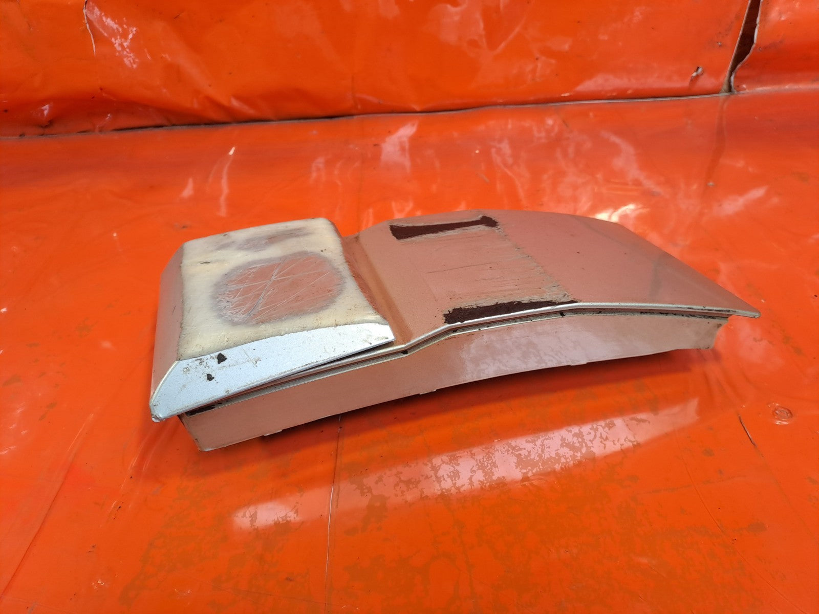 ✅2016 Ford Transit Custom Fuel Flap Silver scratched BK21-V20206-AC A373 - Image 7
