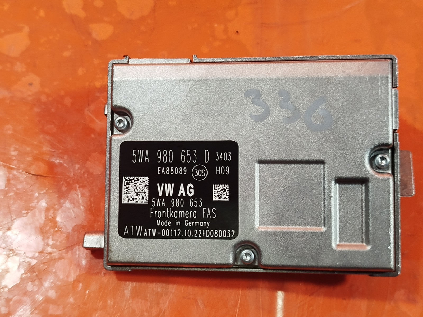 ✅CUPRA FORMENTOR 2.0 PETROL 2023 FRONT WINDSCREEN CAMERA 5WA980653D Warranty - Image 5
